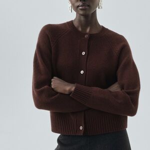 Mango Selection wool & cashmere cardigan NWT